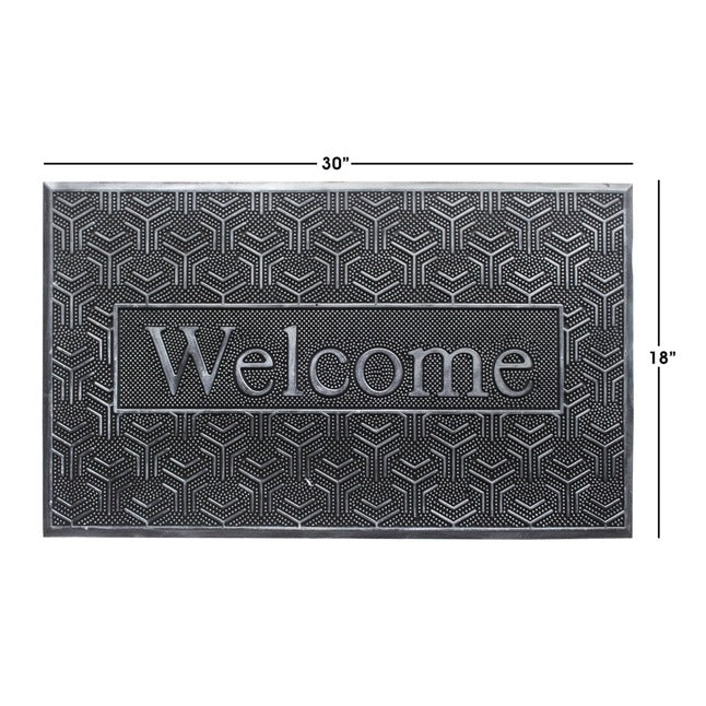 Geometric Pattern Doormat