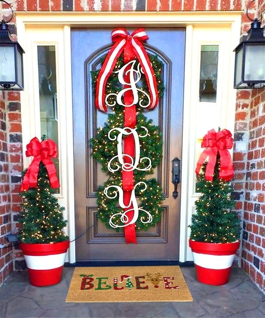 Multi Machine Tufted Believe Doormat