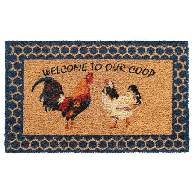 Natural Tufted Welcome To Our Coop