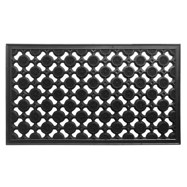 Heavy Geometric Trellis Doormat
