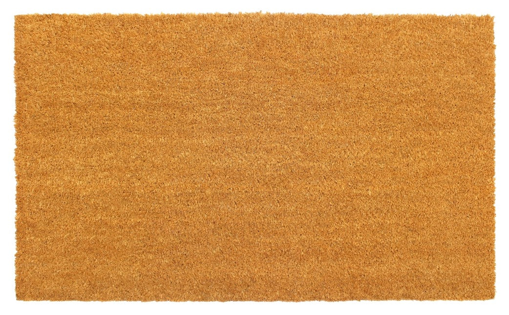 Natural Machine Tufted Plain Doormat