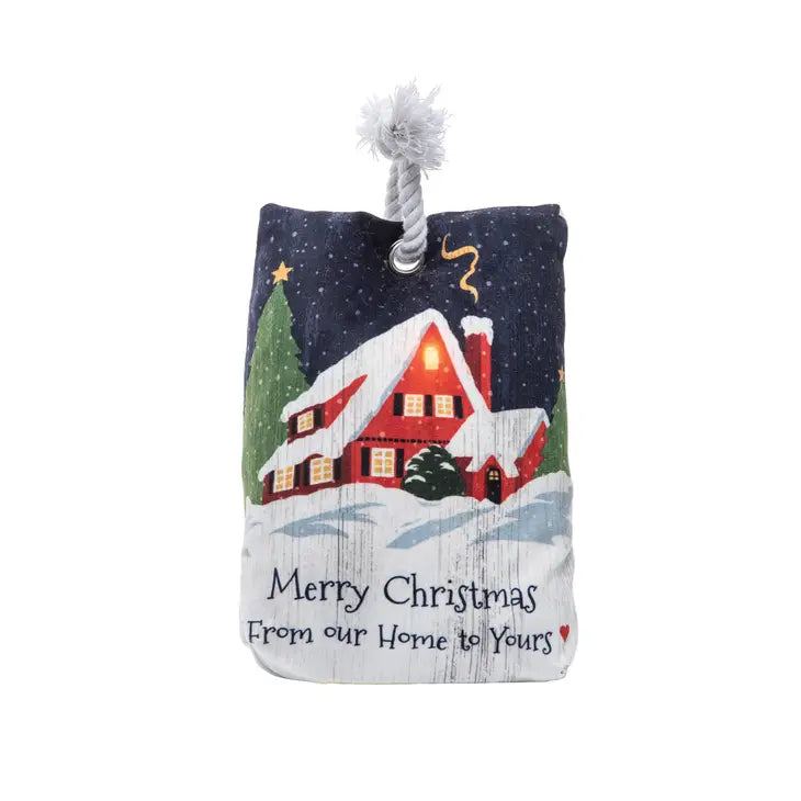 Merry Christmas Home Led Door Stop