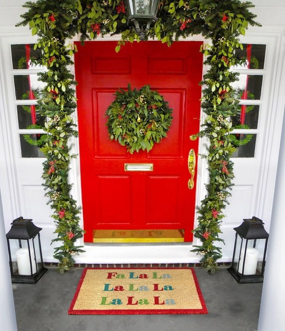 Multi Machine Tufted Fa La La Doormat