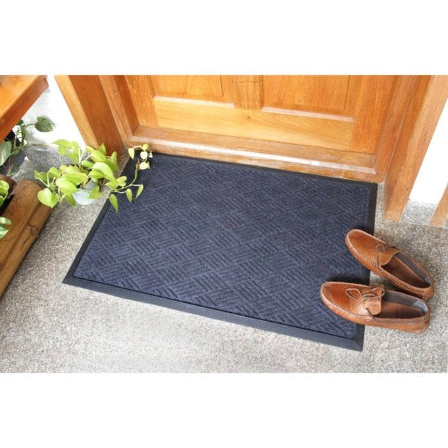 Dark Gray Cobalt Rubber Poly Doormat