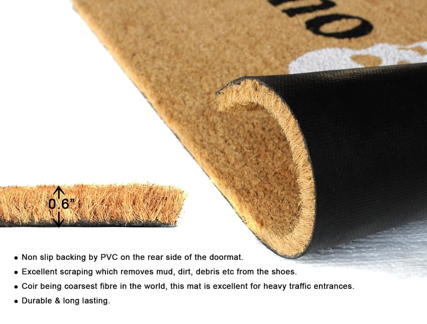 Multi Machine Tufted Keep Out Doormat