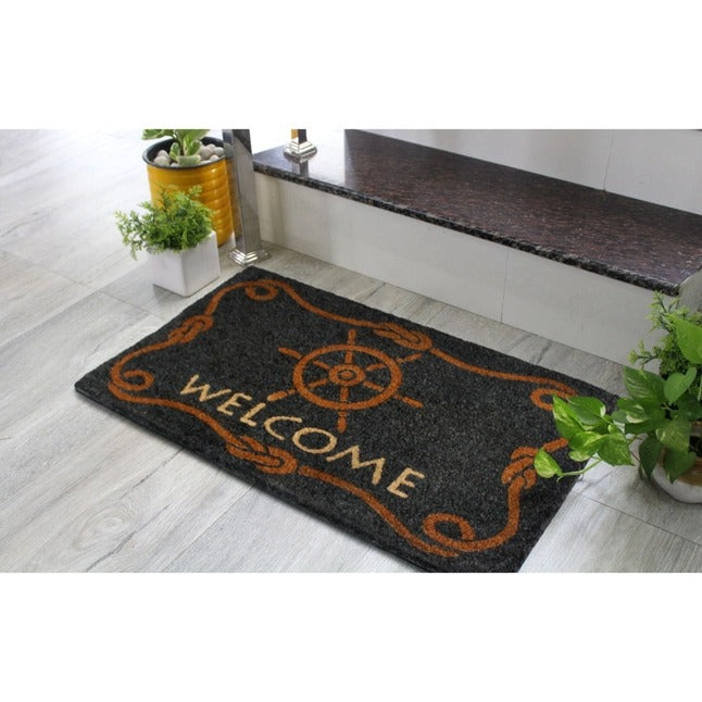Blue Welcome Marine Doormat