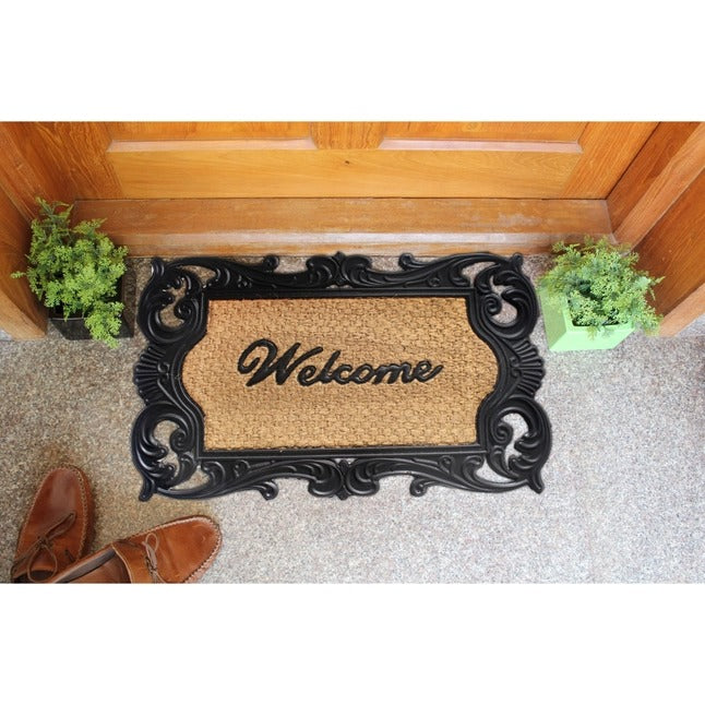 Rubber Welcome Irongate Doormat