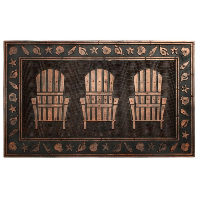 Moulded Adirondack Chair Rubber Doormat