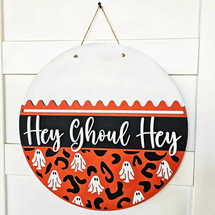 Diy Kit Hey Ghoul Hey Door Hanger