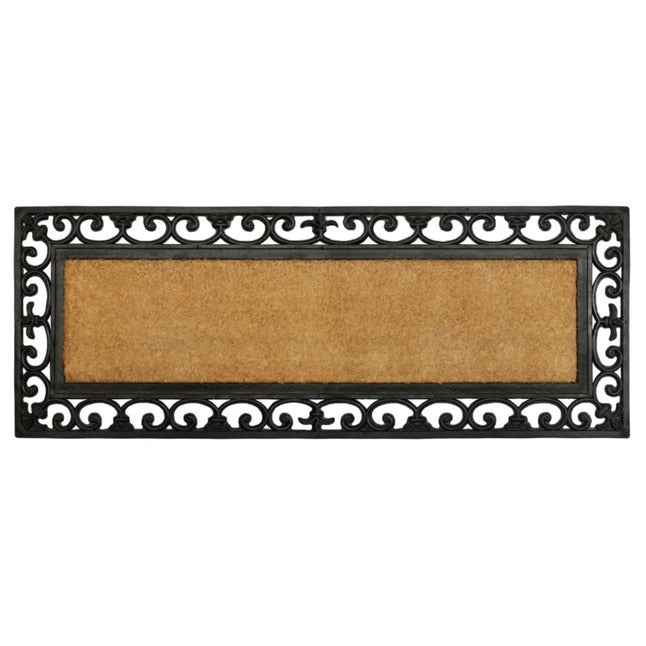 Moulded Rubber Coir Irongate Doormat