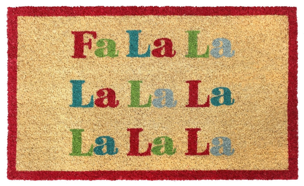 Multi Machine Tufted Fa La La Doormat