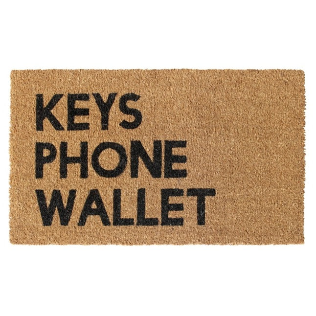 Black Keys Phone Wallet Doormat