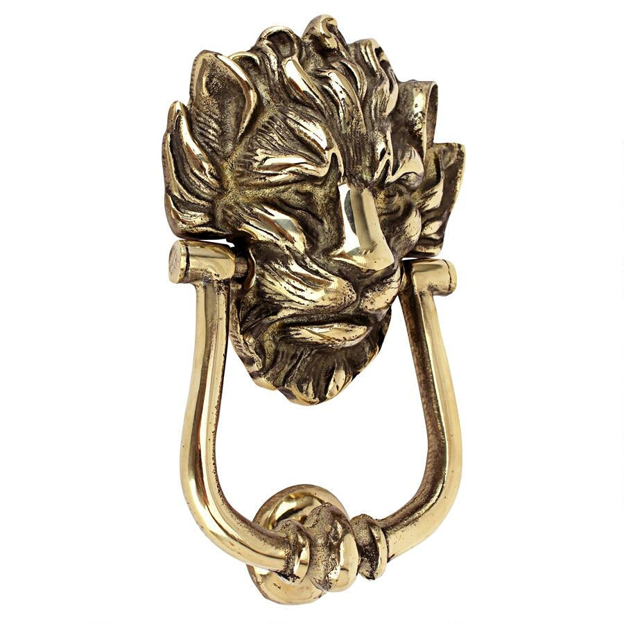 10 Downing Street Lion Authentic Brass Door Knocker