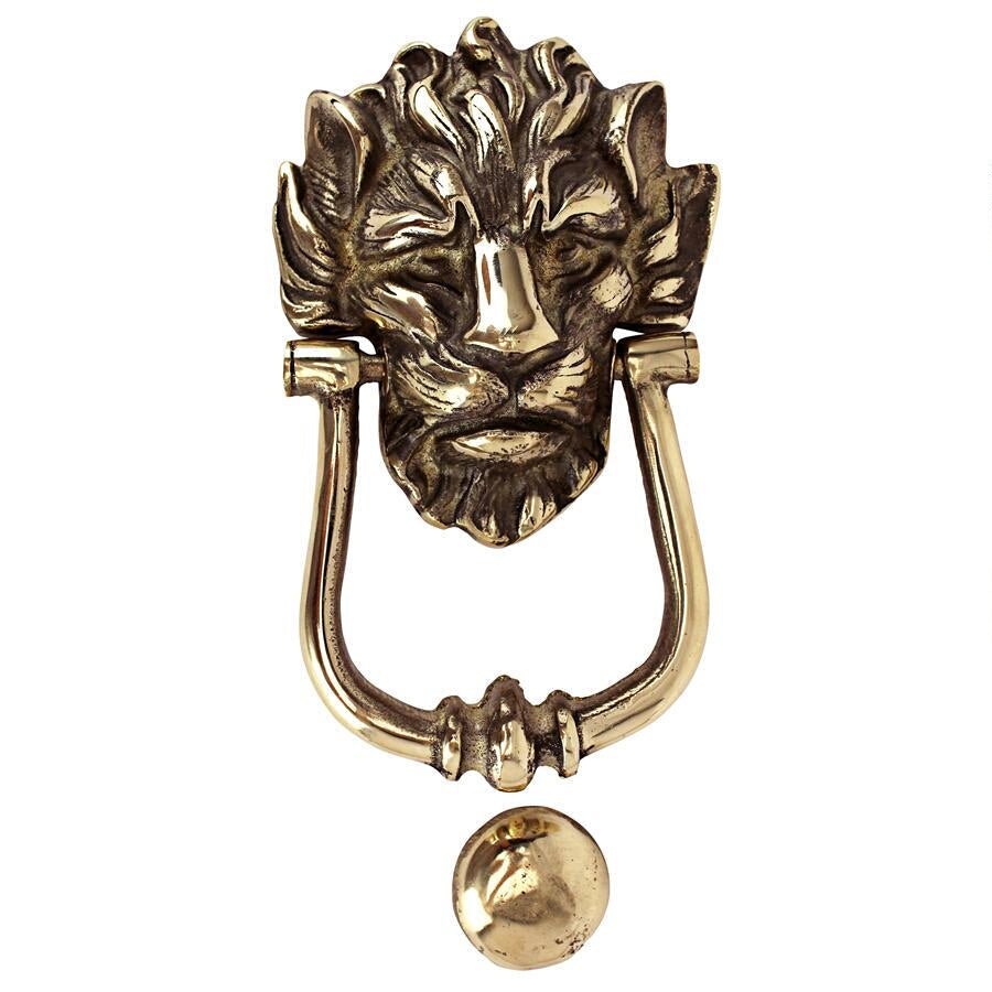 10 Downing Street Lion Authentic Brass Door Knocker