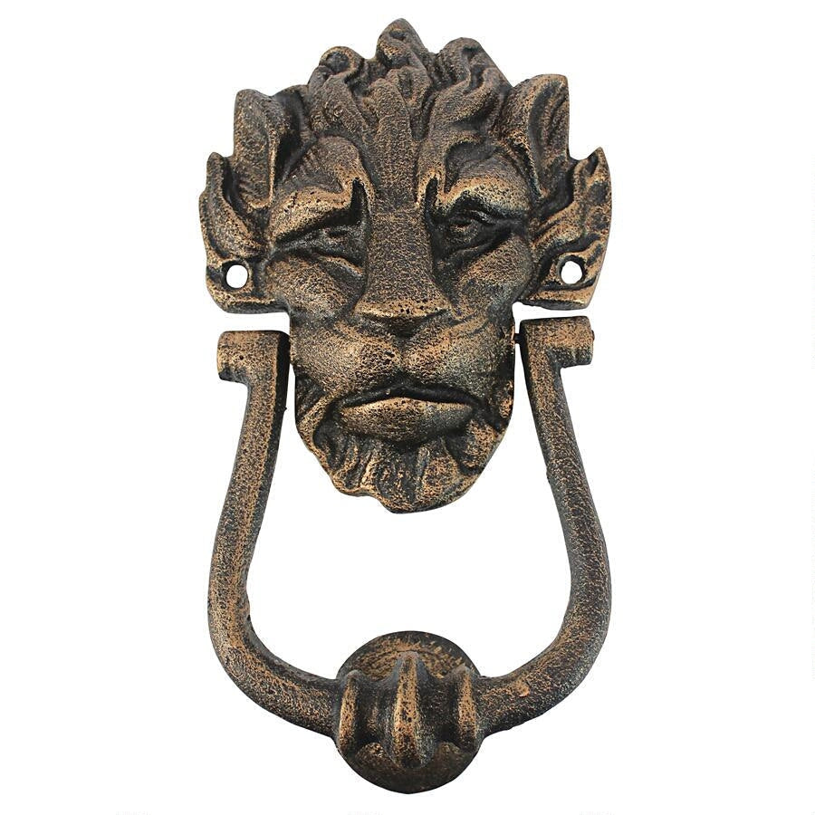10 Downing Street Lion Authentic Foundry Iron Door Knocker