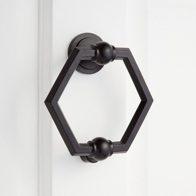 Arcaro Bronze Door Knocker - Bronze Patina