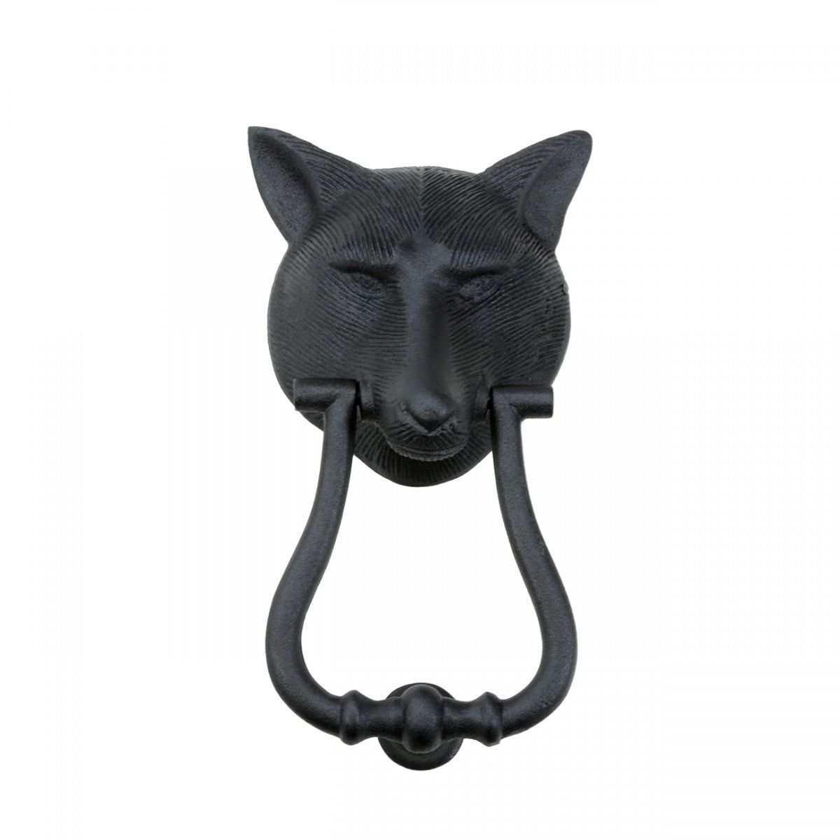 Black Front Door Knocker Cast Iron Animal Door Knocker 8 3/4 X 5 1/8