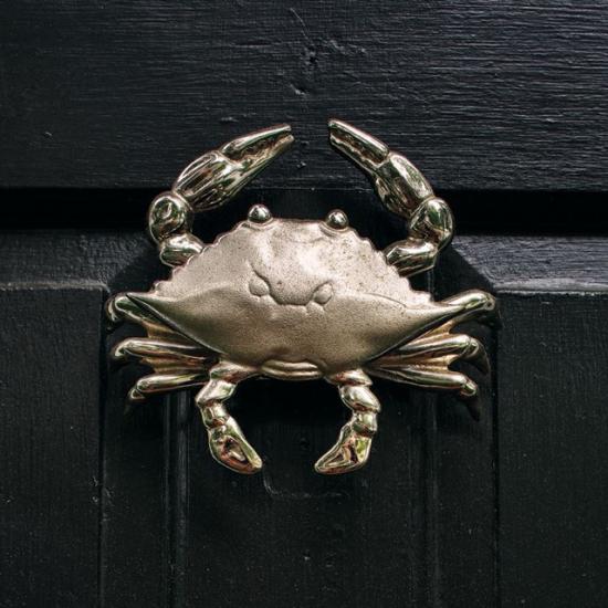 Blue Crab Door Knocker