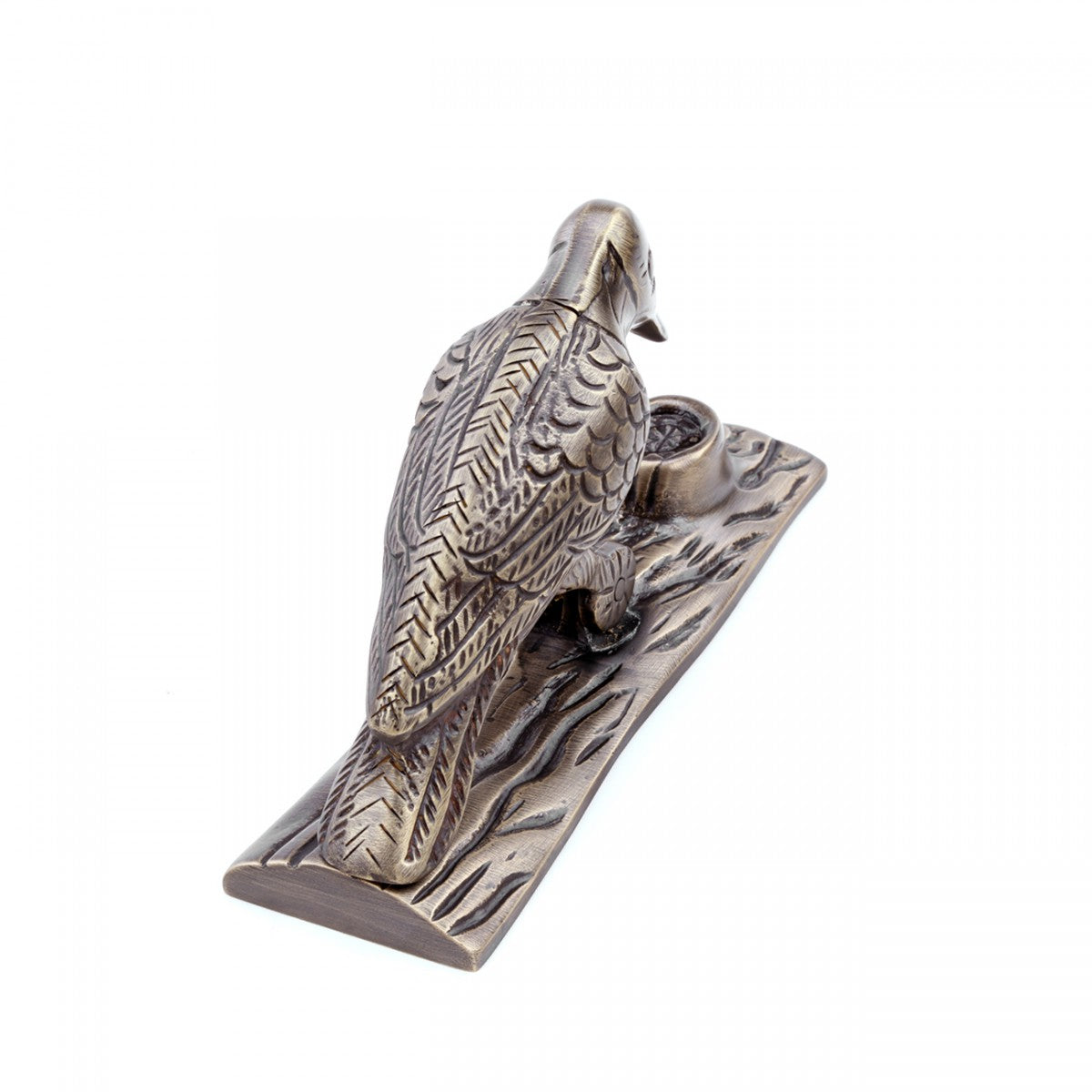 Brass Antique Door Knocker Woodpecker Vintage Antique Door Hardware 6.5 Inch