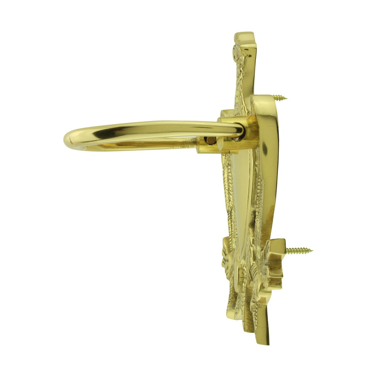 Brass Eagle Door Knocker For Front Door Entry Decor Heavy Duty