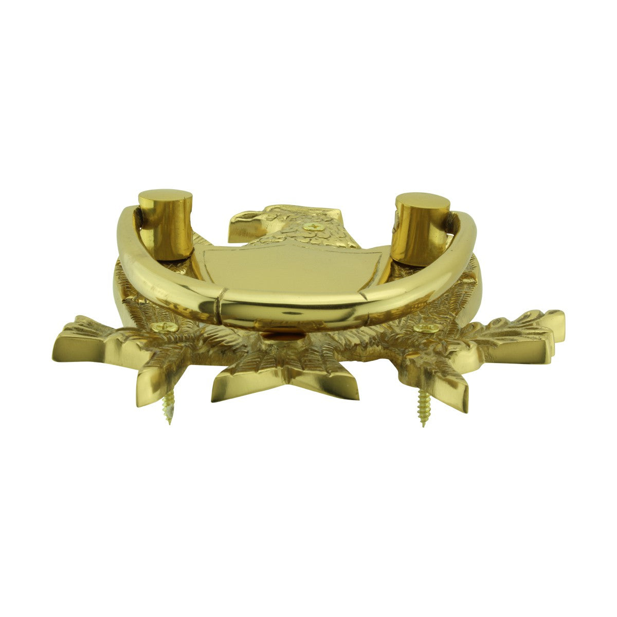 Brass Eagle Door Knocker For Front Door Entry Decor Heavy Duty