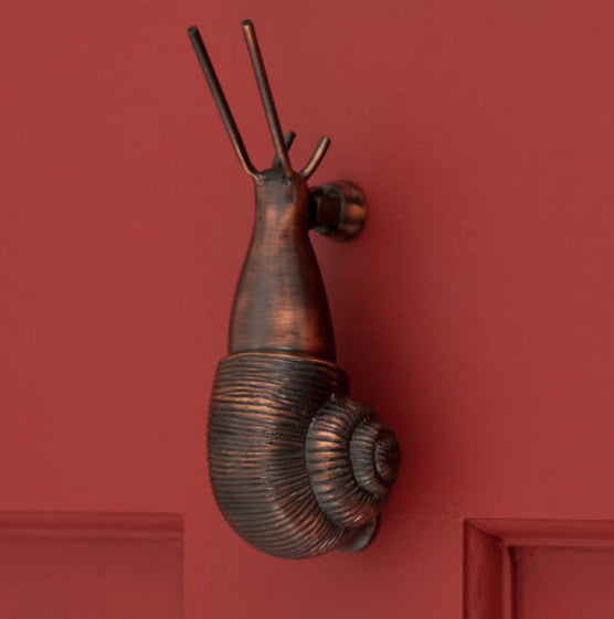 Brass Snail Door Knocker