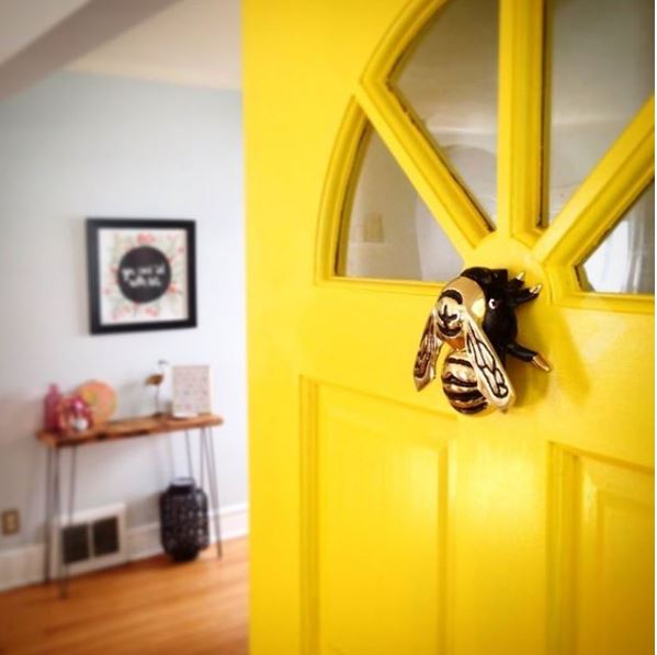 Bumblebee Door Knocker