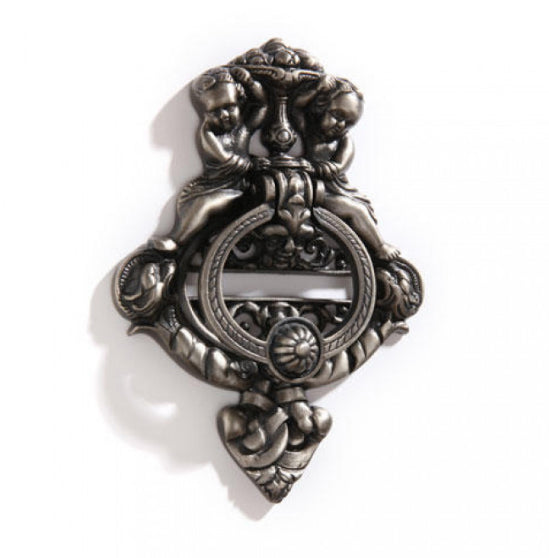 Cherubs Cast Iron Door Knocker