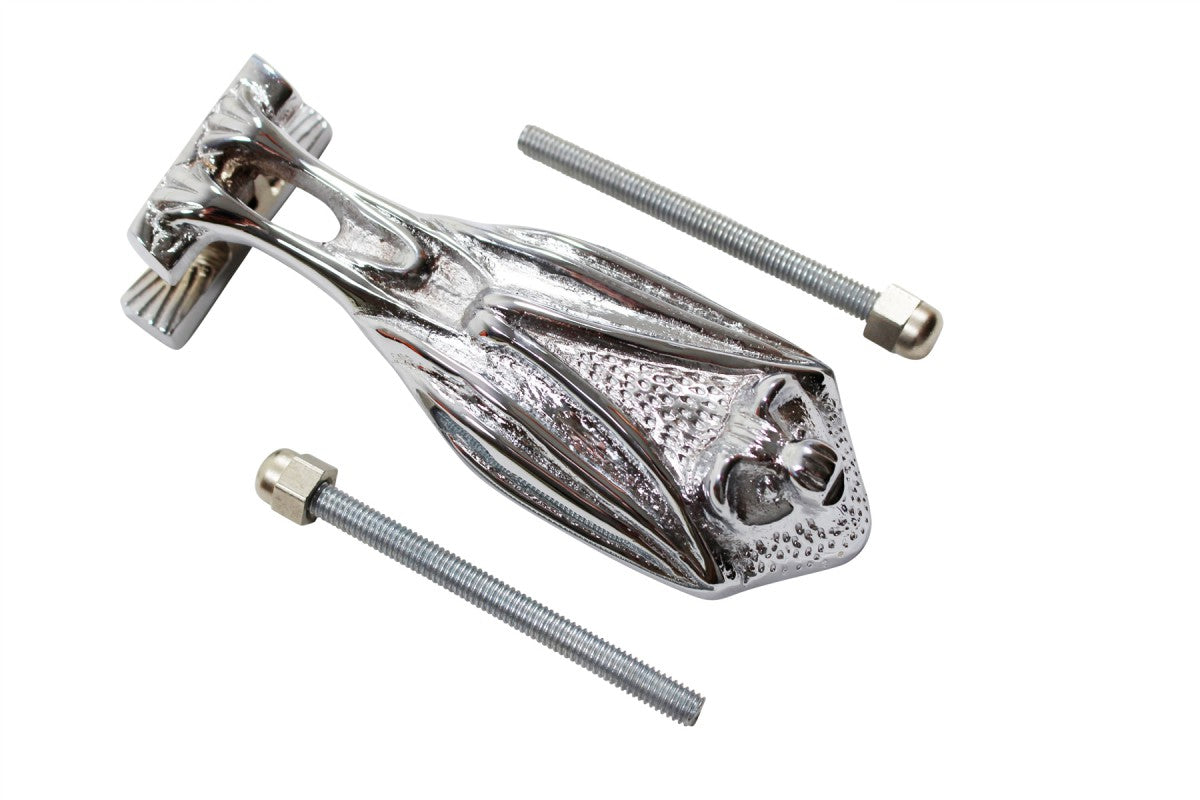 Chrome Brass Door Knocker Bat Door Knocker 5 H X 2 W