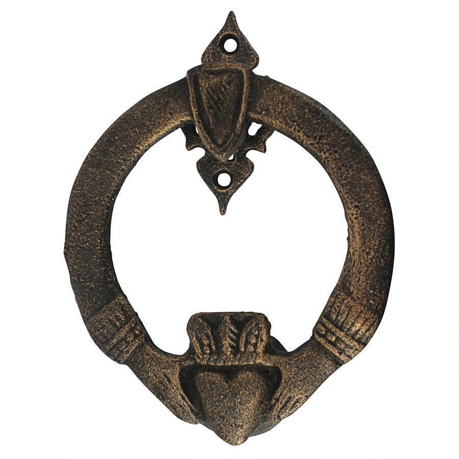 Claddagh Authentic Foundry Iron Door Knocker