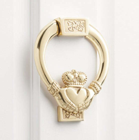 Claddagh Brass Door Knocker