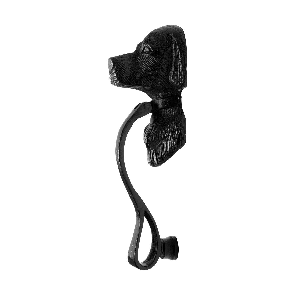 Door Knocker Animal Dog Unique Cast Iron Design Hardware Included