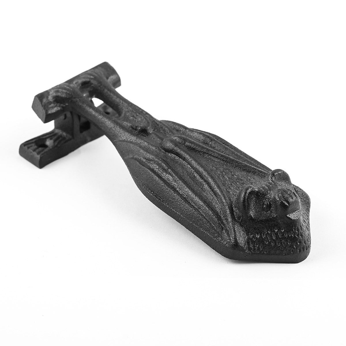 Door Knocker Black Cast Iron Door Knocker Bat Black Cast Iron 5 H x 2
