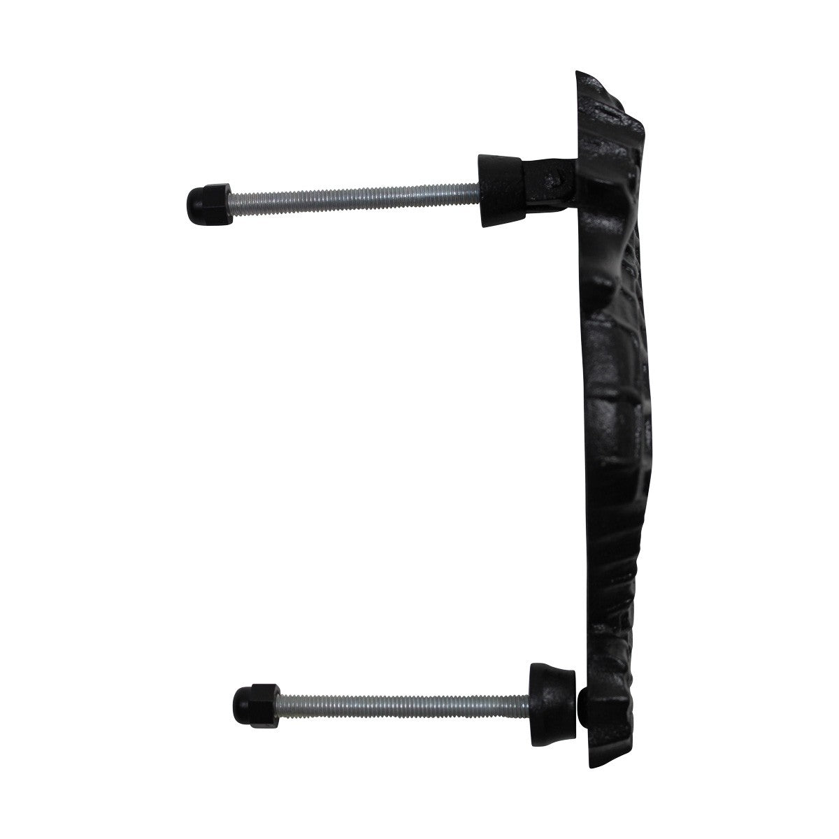Door Knocker Black Cast Iron Sea Horse 6 1/2" H x 2 3/4" W