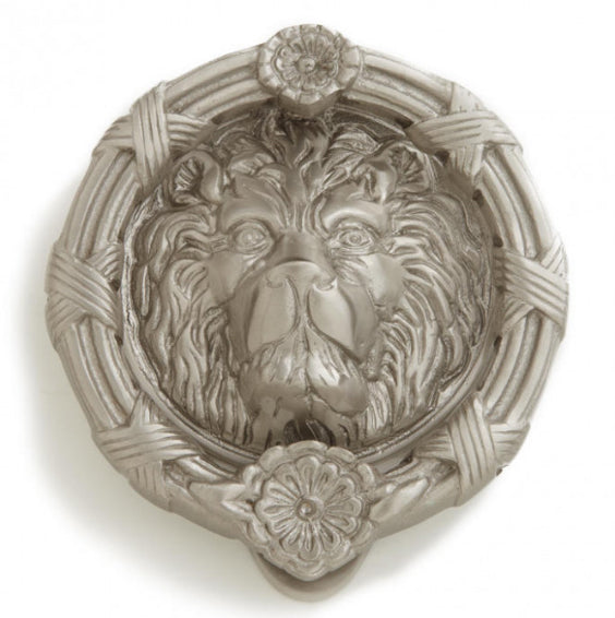 Felidae Lion Brass Door Knocker