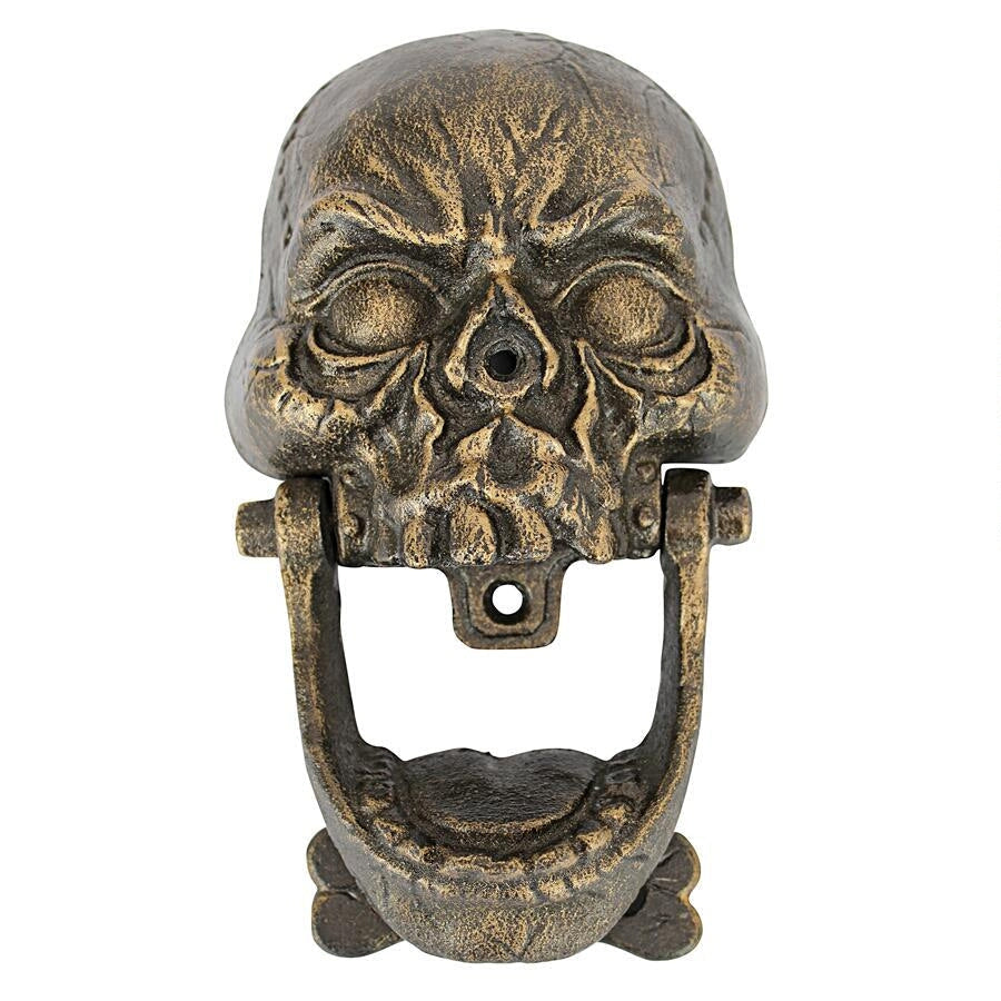 Knock-Jaw Skull Foundry Cast Iron Door Knockers