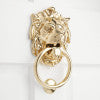 Large Brass Lion Door Knocker