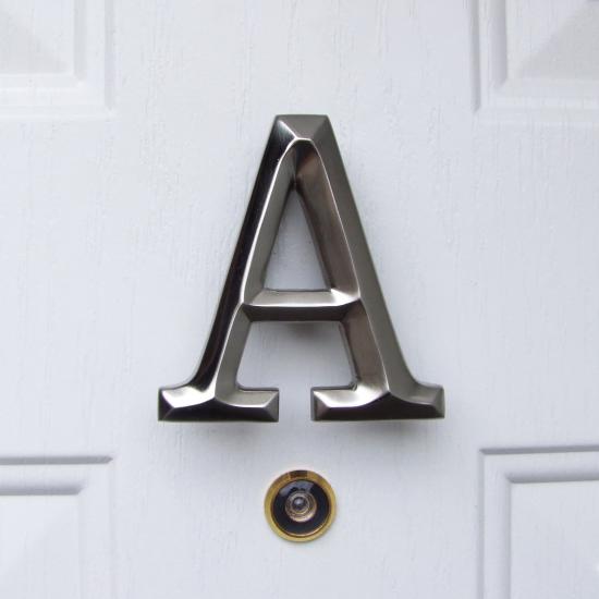 Monogram Letter A Door Knocker