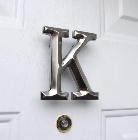 Monogram Letter K Door Knocker