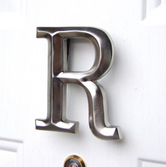 Monogram Letter R Door Knocker