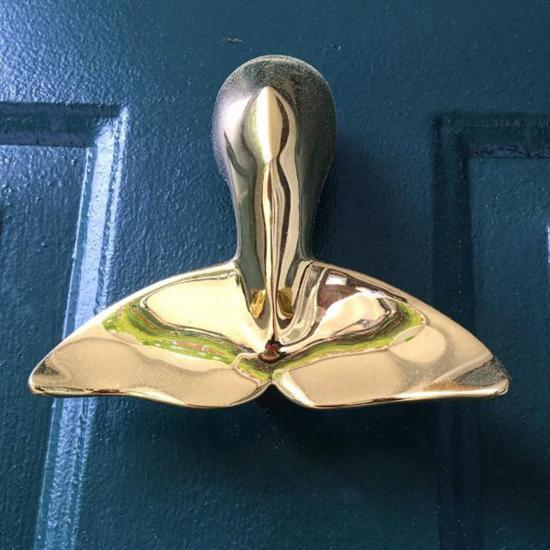 Whale Tail Door Knocker