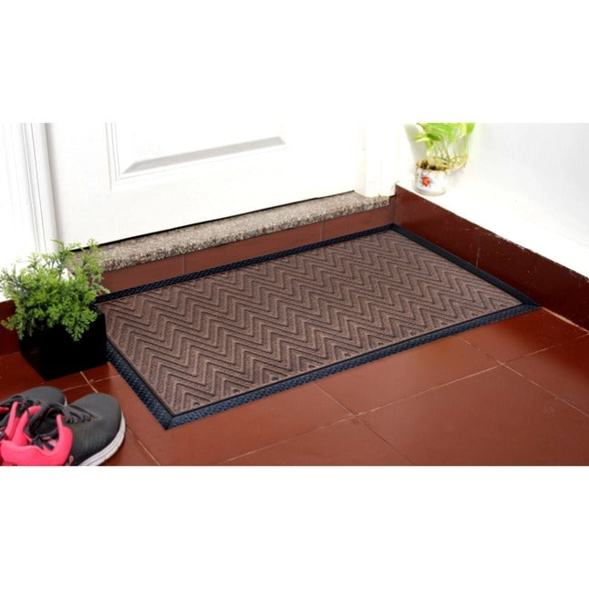 Zigzag Geo Print Doormat