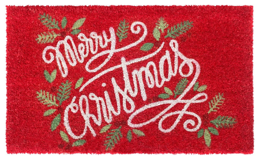 Multi Berry Merry Christmas Doormat