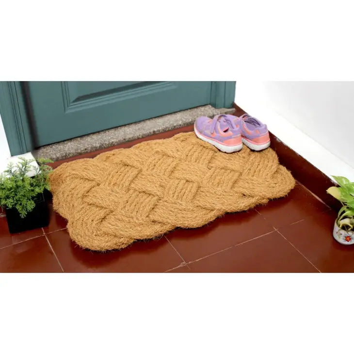 Natural Handcrafted Coir Doormat