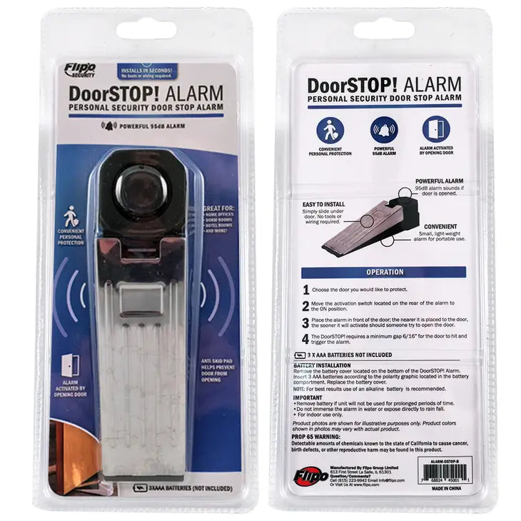 Doorstop! Door Wedge Alarm