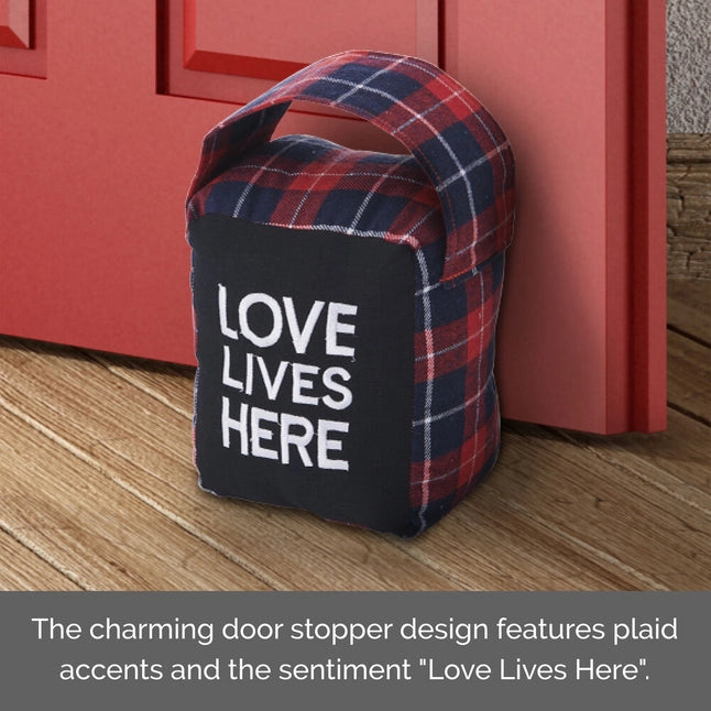 Elements Love Lives Here Door Stopper