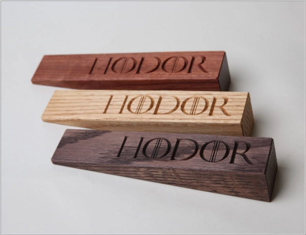 Hodor Doorstop Golden Oak