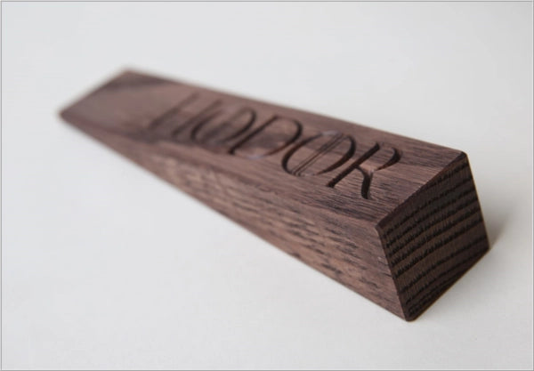 Hodor Doorstop Medieval Oak