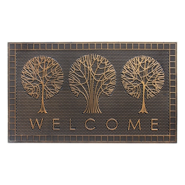 Welcome Tree Trio Doormat