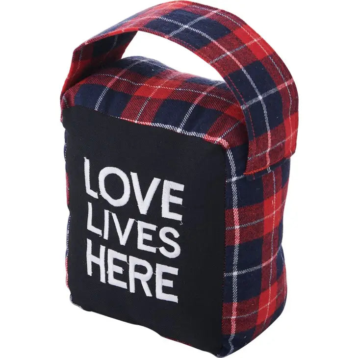 Elements Love Lives Here Door Stopper